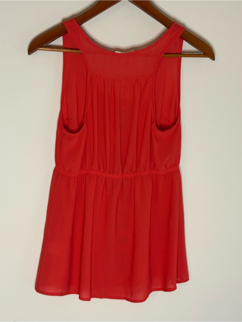 Love Tree Red Embroidered Tank Top - Picture 3 of 4
